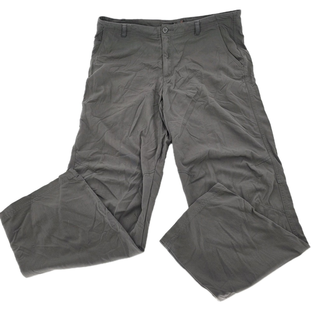 Royal Robbins Pants Men 36x32 Gray Hiking Outdoor Travel Casual Lightweight
